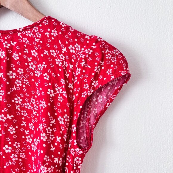 Reformation Alana Wrap Midi Dress - Picture 5 of 11